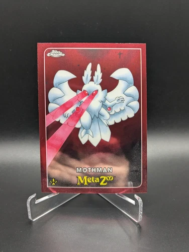 2022 MetaZoo Topps Chrome Series 0 Mothman Refractor # 45 Card
