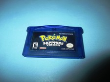 Pokemon: Sapphire Version Authentic Nintendo Game Boy Advance SP Game 