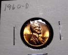 1960 D Denver Lincoln Wheat Cent BU Red Penny