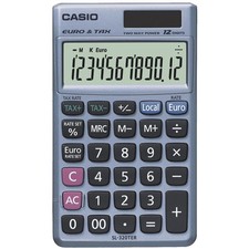 Taschenrechner SL-320 TER+, Solar-/ Batteriebetrieb CASIO SL-320TER+ (4549526612
