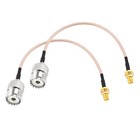 2 Pcs 6" SMA Female to UHF SO239 Female Connectors  For GPS  Devices