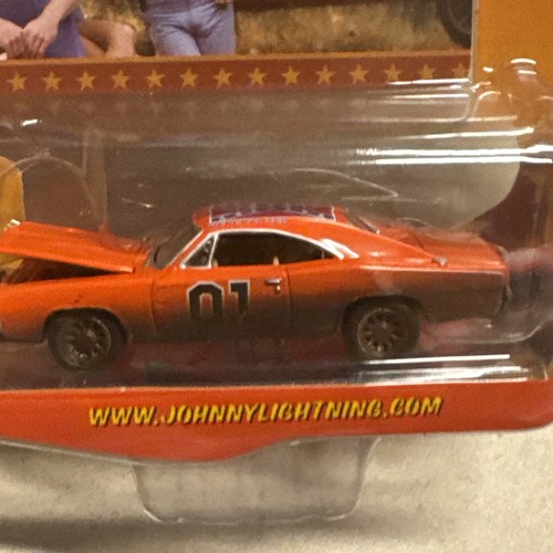 The Dukes Of Hazzard- Johnny Lightning "Dirty General Lee" 1969 Dodge Charger#5 - Picture 16 of 19