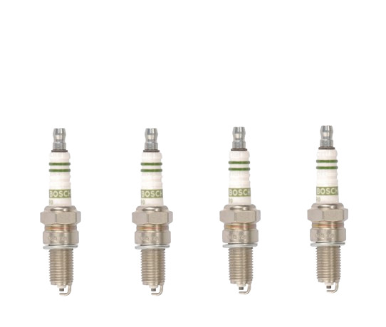 Set of 4 Spark Plugs BOSCH for BMW 1988 - 1991 M3
