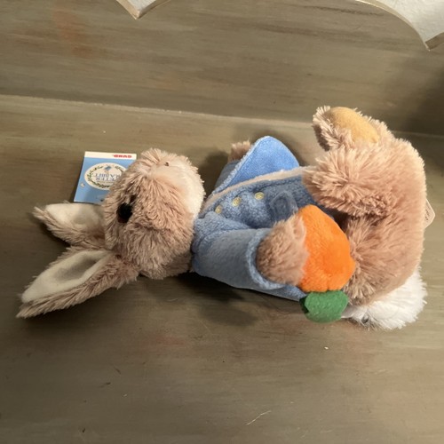Peter Rabbit With Carrot Plush Toy. The World of Beatrix Potter. NWT , 8” H - Picture 9 of 9