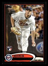 Chris Parmelee Minnesota Twins 2012 Topps Black #95 SN /61