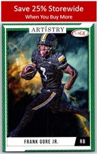 Frank Gore Jr 2024 SAGE Artistry Green #13 Southern Miss Golden Eagles