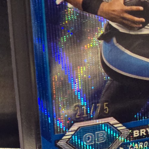2023 Topps Composite Bryce Young Blue Wave Refractor Rookie /75 Color Match! 🔥 - Picture 2 of 7