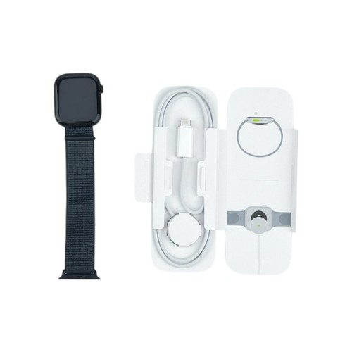 Apple Watch 10 GPS Aluminium Diamantschwarz 46 mm Sport Loop Tinte - Bild 5 von 6