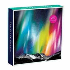 Galison Cosmic Lights 500 Piece Jigsaw Puzzle for - Toy, by Galison - New h