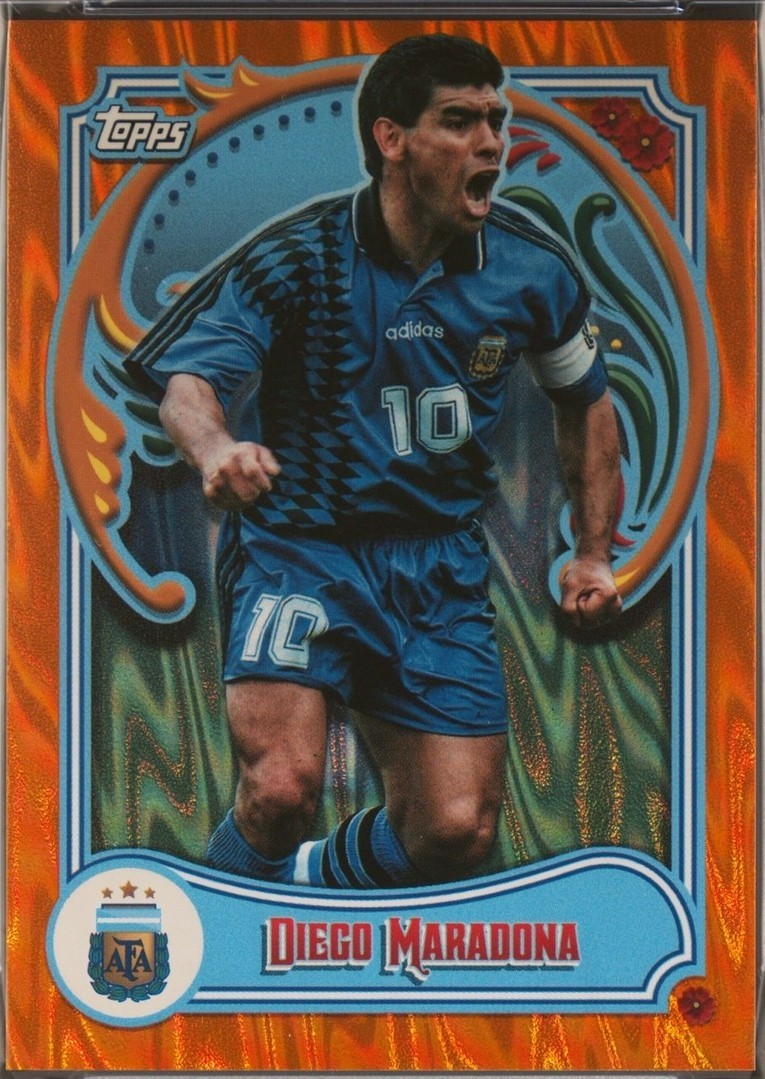 2023 Topps Argentina マラドーナ　/15 希少 2023 Topps Argentina Fileteado - Diego Maradona #41 for sale | eBay