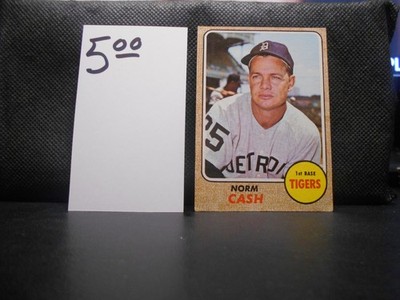 1968 Topps Set-Break #256 Norm Cash