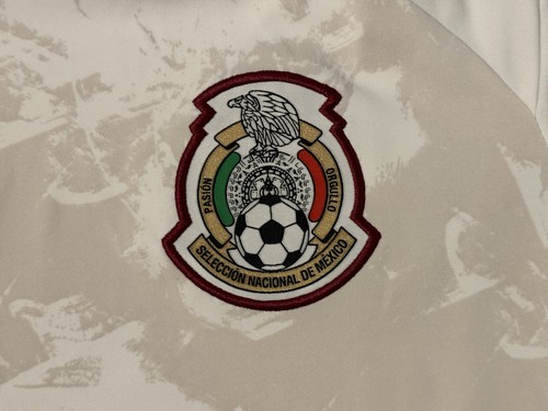 Nuovo kit maglia stadio calcio away L Adidas Mexico 2020 bianco GC7940 uomo - Foto 3 di 22