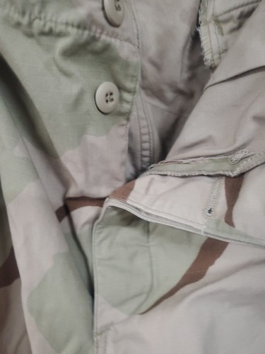 US Military Desert Camo Pants Mens Large Long Trousers Cargo Used - Picture 3 of 8