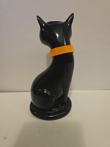 HTF Target Hyde & Eek! Halloween Black Cat Candle Holder MCM Style Great Shape - Picture 5 of 10