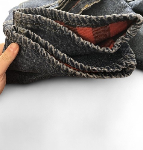 Herren Arbeitskleidung Fleece gefüttert C.E. Schmidt Jeans Größe 40x30 Carpenter Straight Leg - Bild 6 von 6