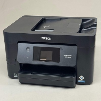 EPSON Wireless All-In-One Printer 17''x13''x8'' (New Other-Slightly Used) Black WF3
