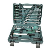 BrüDer Mannesmann Werkzeugkoffer 85-Tlg. M29081 Ratsche Bits SchlüSsel Hammer