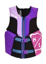 NEW Hyperlite Youth Life Vest, USCG Approved 55-88 lbs Purple Black