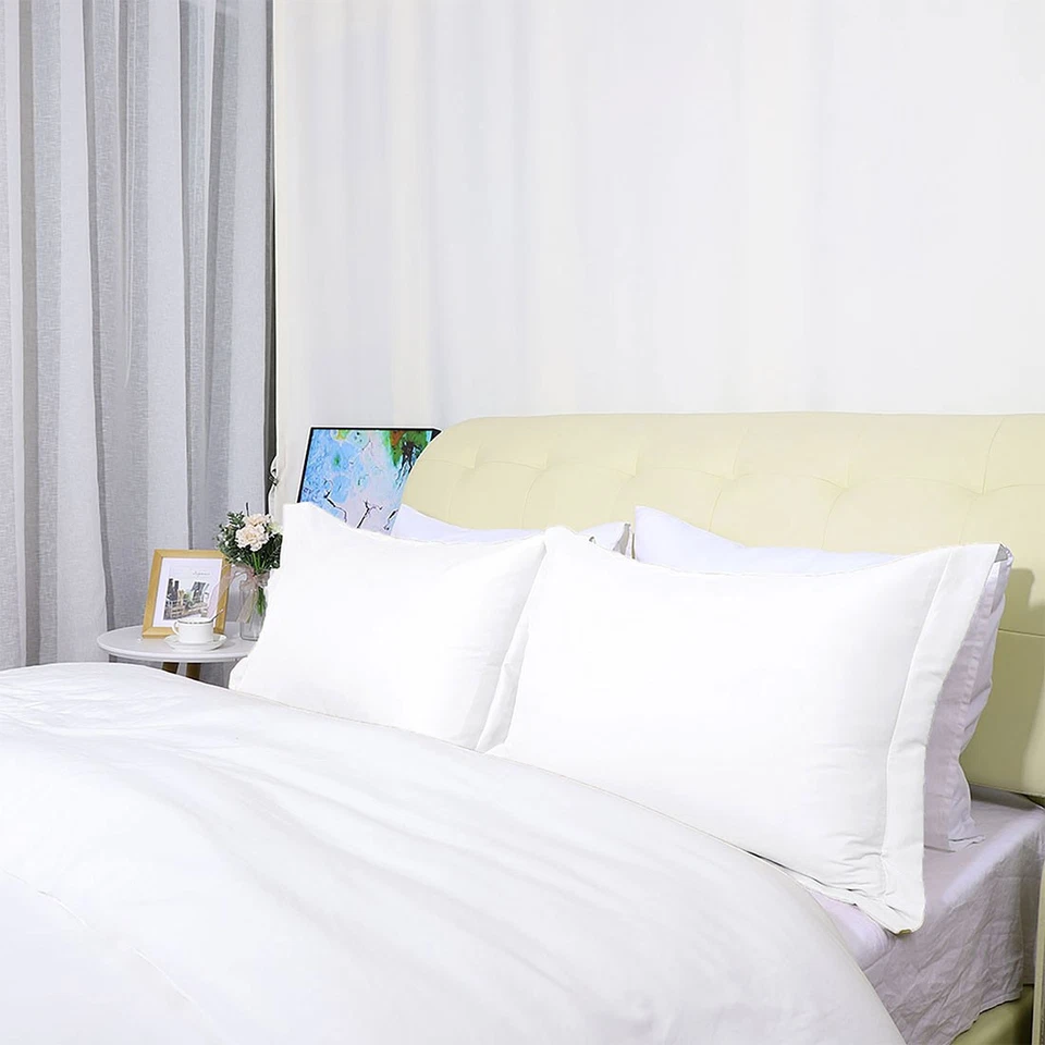 Par de fundas de almohada de microfibra estándar/reina/rey 2 piezas sin cremallera Foto 2 de 4