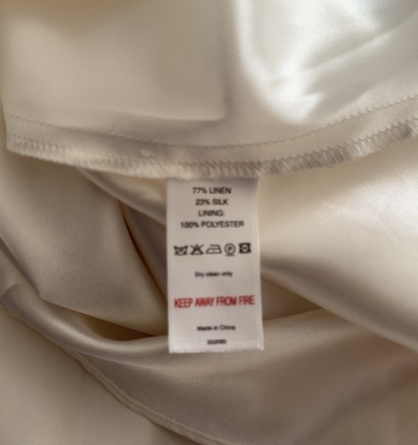 Monsoon dress 12 Silk and Linen - Picture 12 of 12