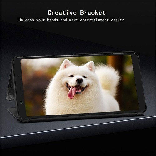 Cover compatibile con Huawei P20 Pro Flip Pelle Smart View Custodia Vetro - Foto 19 di 24