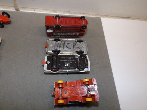 LOT OF 12 DIE CAST CARS AURORA MINI DINKY AND LESNEY - Picture 11 of 12