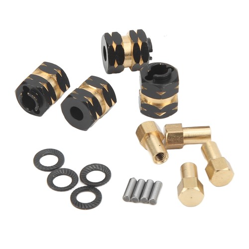 4x RC Wheel Hub Hex Extension Adapter Brass For Axial SCX24 AXI90081 AXI00001 1/ - Picture 9 of 23