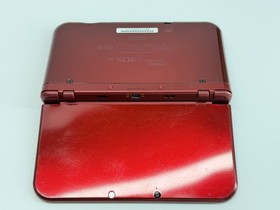 New 3DS XL Metallic Red Handheld System Bundle w/Games & Charger