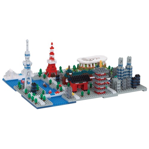 Kawada nanoblock Tokyo 1280pcs NB-040 - Picture 6 of 6