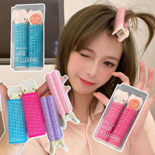 2Pcs Voluminisierende Haarwurzelklammel -Louller -Roule D'onde Flauschiger <