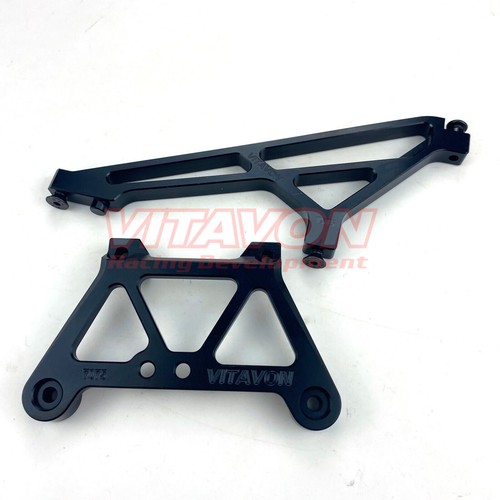 Vitavon CNC Alu7075 Front Chassis Brace+Top Plate For LOSI DBXL E2.0 - Picture 5 of 10