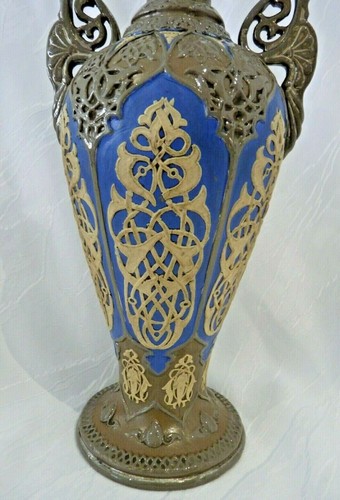 Villeroy & Boch V&B Historismus Amphorenvase Vase um 1860 - Picture 4 of 11