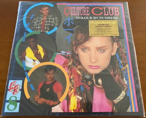 CULTURE CLUB Colour By Numbers RARE MOV LIMITED Red, Gold & Green COLOURED VINYL - Picture 7 of 7