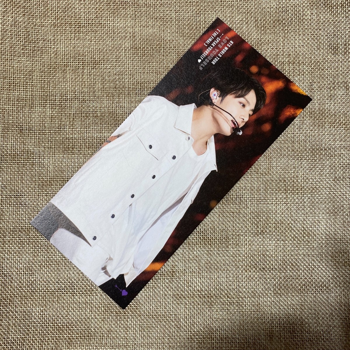 BTS SYS THE FINAL DVDトレカ JK グク BTS Speak Yourself The Final DVD Official Photocard Jungkook