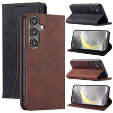 For Samsung Galaxy S24 Plus/S24 Shockproof Flip Leather Wallet Pouch Case Cover