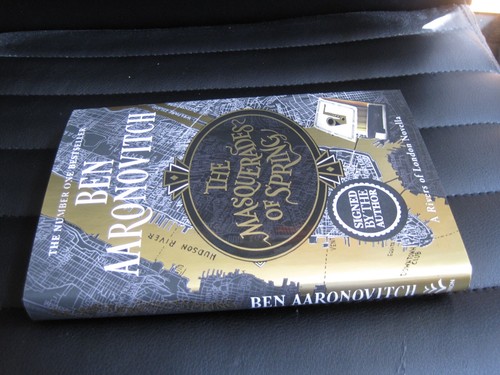 BEN AARONOVITCH SIGNED - THE MASQUERADES OF SPRING Limited First UK Edition NEW - Imagen 9 de 9
