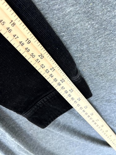 Chaqueta de pana Ralph Lauren para mujer mediana negra algodón cuello botón delantero - Imagen 5 de 8