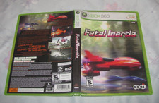 2007 Xbox 360 Fatal Inertia with Manual, Combat Racing
