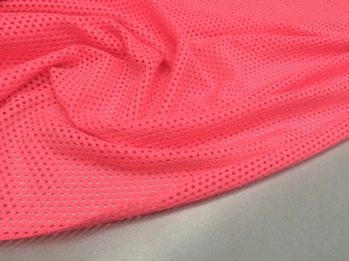 TELA DE MALLA DE NAILON ELÁSTICA COLOR NEÓN: 150CM DE ANCHO: PRECIO POR 1/2 METRO - Imagen 6 de 7