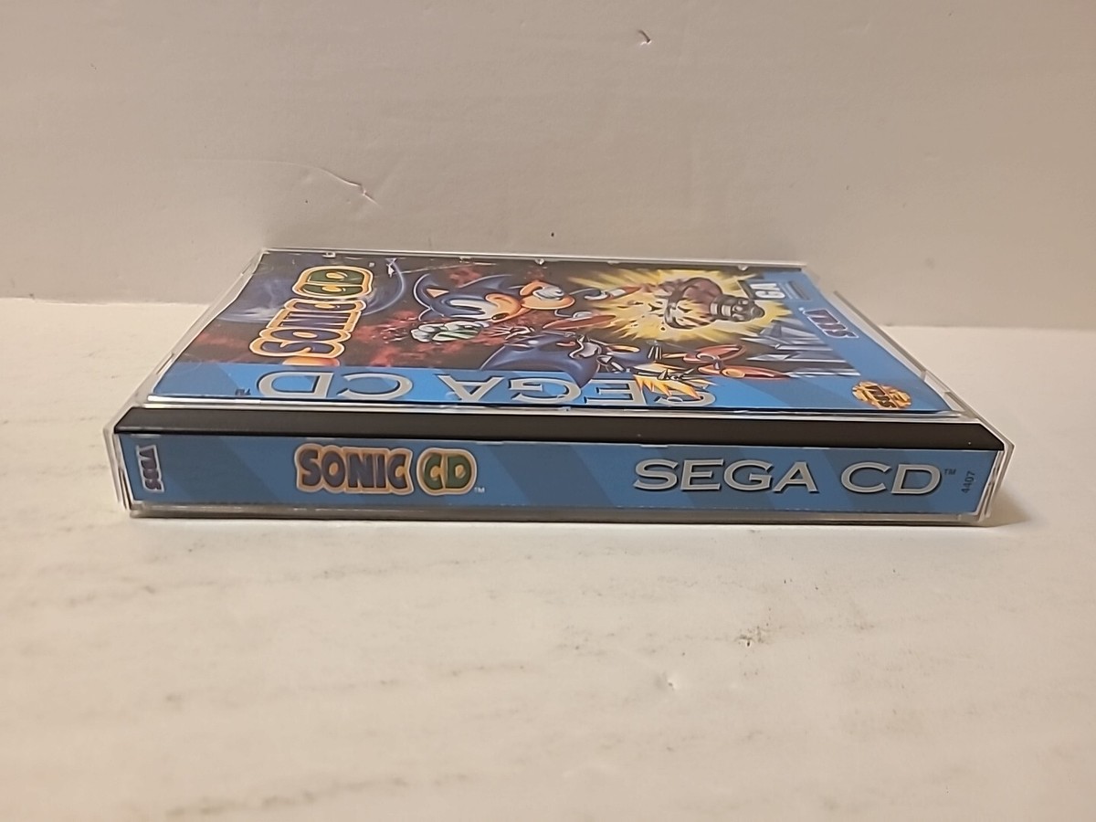Sonic CD (Sega CD, 1993) COMPLETE CIB AUTHENTIC TESTED With Sonic CD (Sega CD, 1993) COMPLETE CIB AUTHENTIC TESTED With