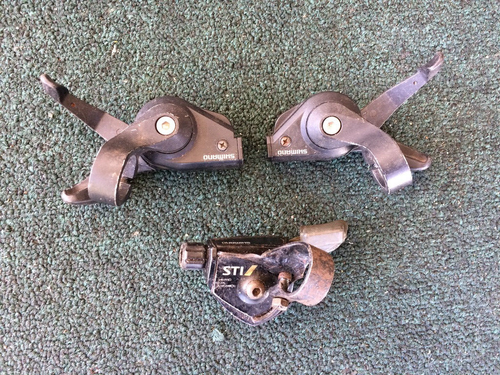 Vintage Shimano Deore DX ST-M071 Shifter Set STI MTB For Parts Repair