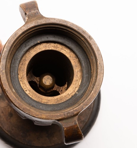 Vintage Elkhart Brass Firefighter Hose Nozzle - Picture 6 of 13