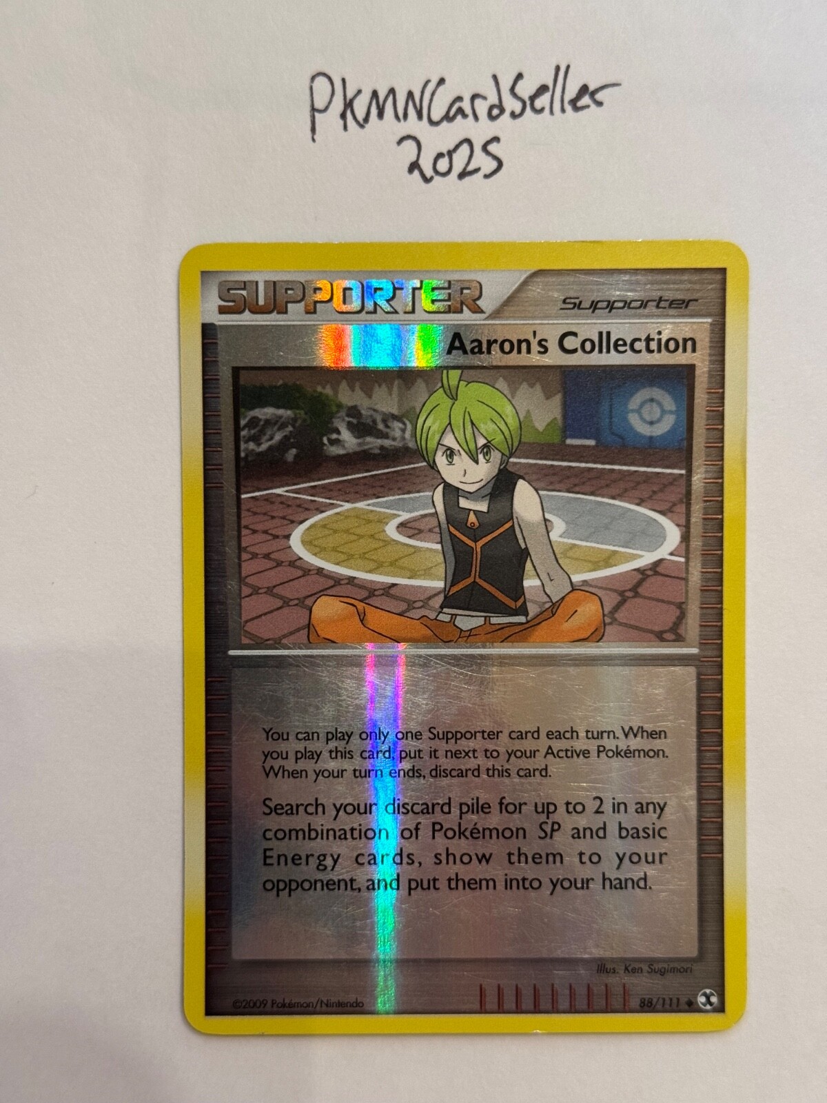 Aaron's Collection (Supporter) 88/111 Reverse Holo Rising Rivals LP