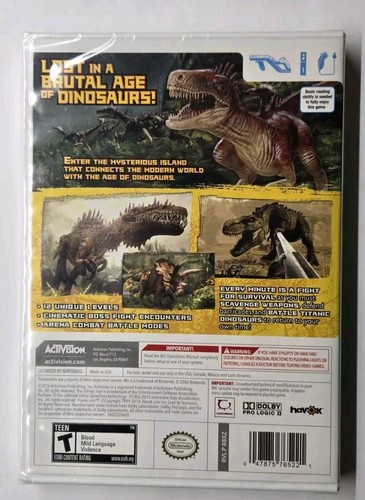 Top Shot Dinosaur Hunter (Nintendo Wii, 2010) - Picture 2 of 2