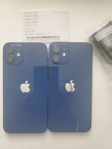 Apple iPhone 12 - 256 GB - Blue (Unlocked) with 80% battery health - Picture 3 of 5