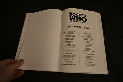 Hardback Graphic Novel Doctor Who Twelfth Doctor Volume 1 Terrorformer 20Docto15 - Picture 6 of 14