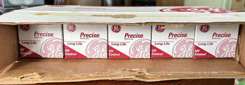 10PK GE Precise G44 Long Life Lamp/Bulb EXN/CG 20867 Q50MR16C/CG40 - - Picture 2 of 3