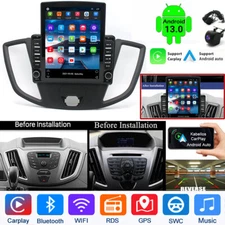 For 2013-2019 Ford Transit Android 13.0 Stereo Car Radio GPS WIFI Carplay 