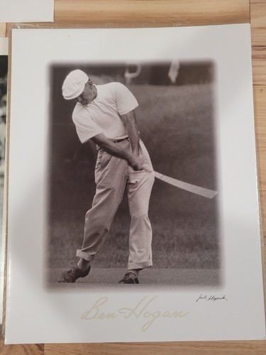 Como Nuevo Juego de 4 Fotos Abiertas de EE. UU. firma Jules Alexander Ben Hogan 1959 + bonificación - Imagen 6 de 12