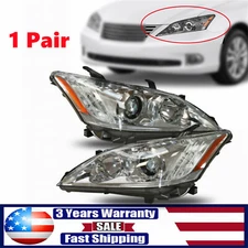 Headlight Set For 2010 2011 2012 Lexus ES350 Left and Right HID/Xenon Headlamps